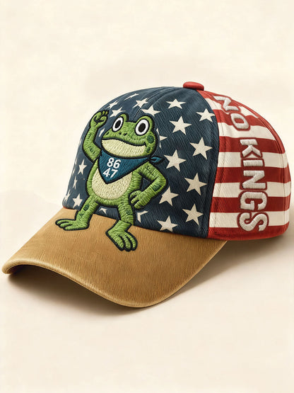 Unisex 8647 FDT Resist Frog Printed Hat