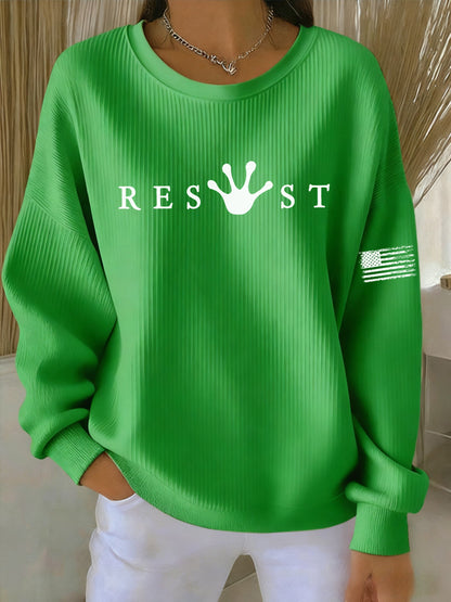 Women's Frog Resist Printed Sweatshirt