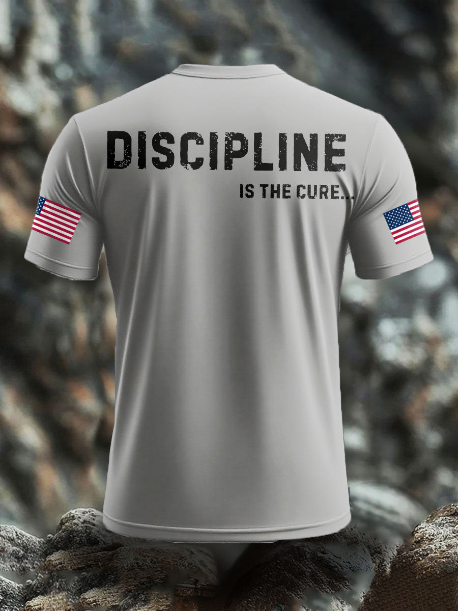 Men's Funny Veteran Retirement Printed T-shirt