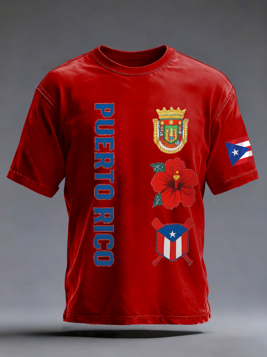 Men's Puerto Rico short sleeves t-shirt