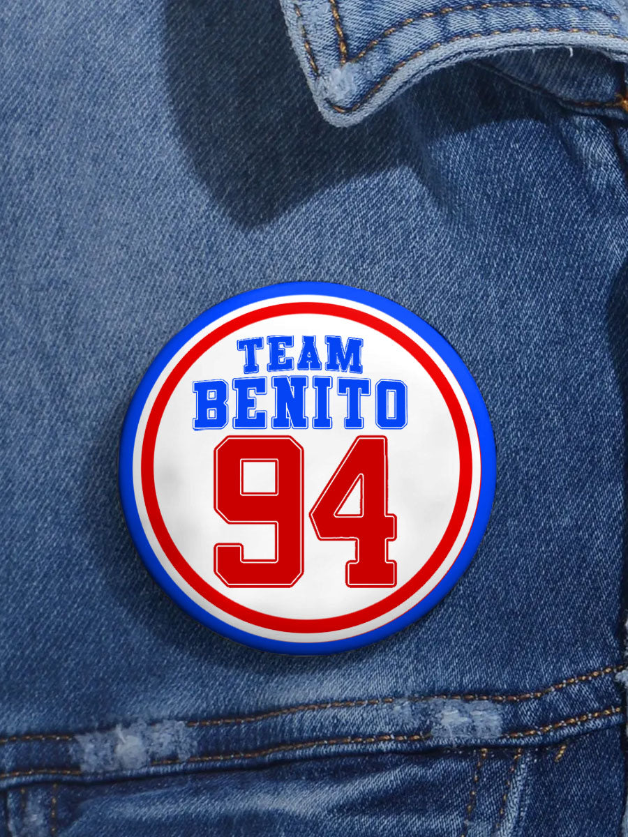 Bunny Football Music Lover Printed Pins