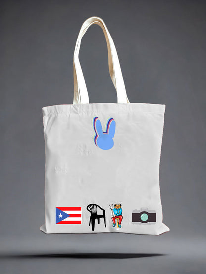 Bunny Football Music Lover Printed Bags