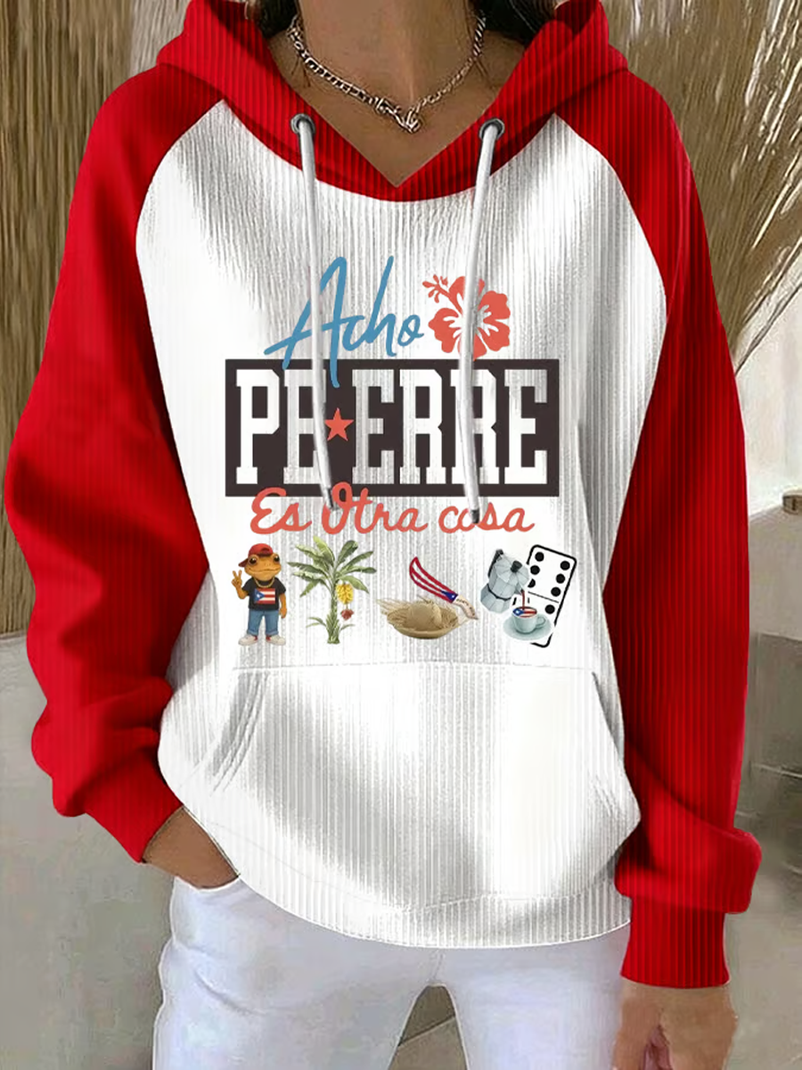 Women's Puerto Rico Printed Sweatshirt