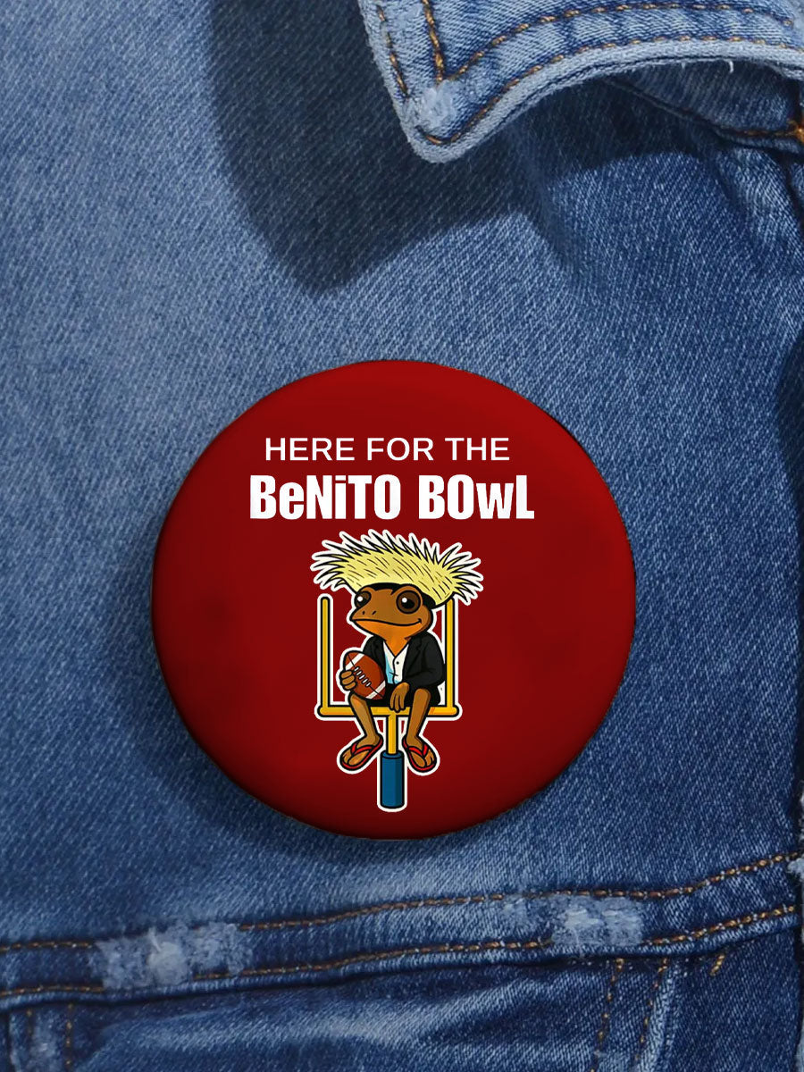 Bunny Football Music Lover Printed Pins