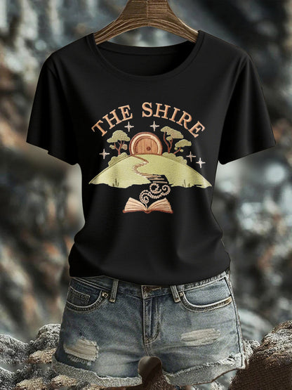 Women's JRR Rings Books Lover Printed T-shirt