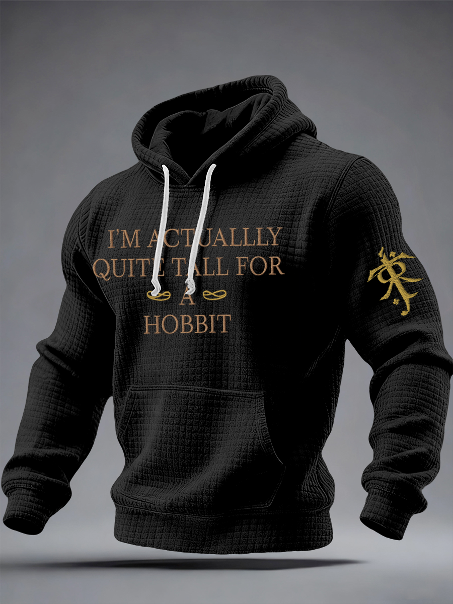 Men's JRR Rings Books Lover Printed Hoodie