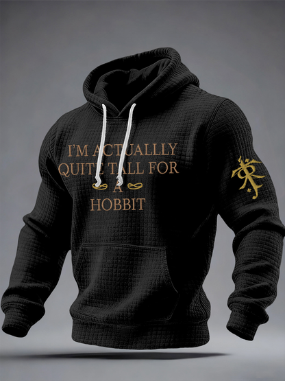 Men's JRR Rings Books Lover Printed Hoodie