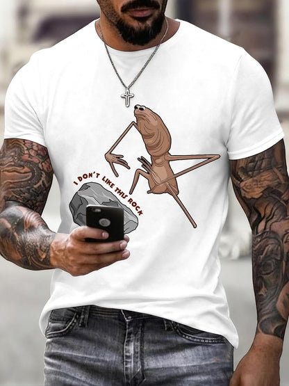 Men's I Don't Like This Rock Print T-Shirt