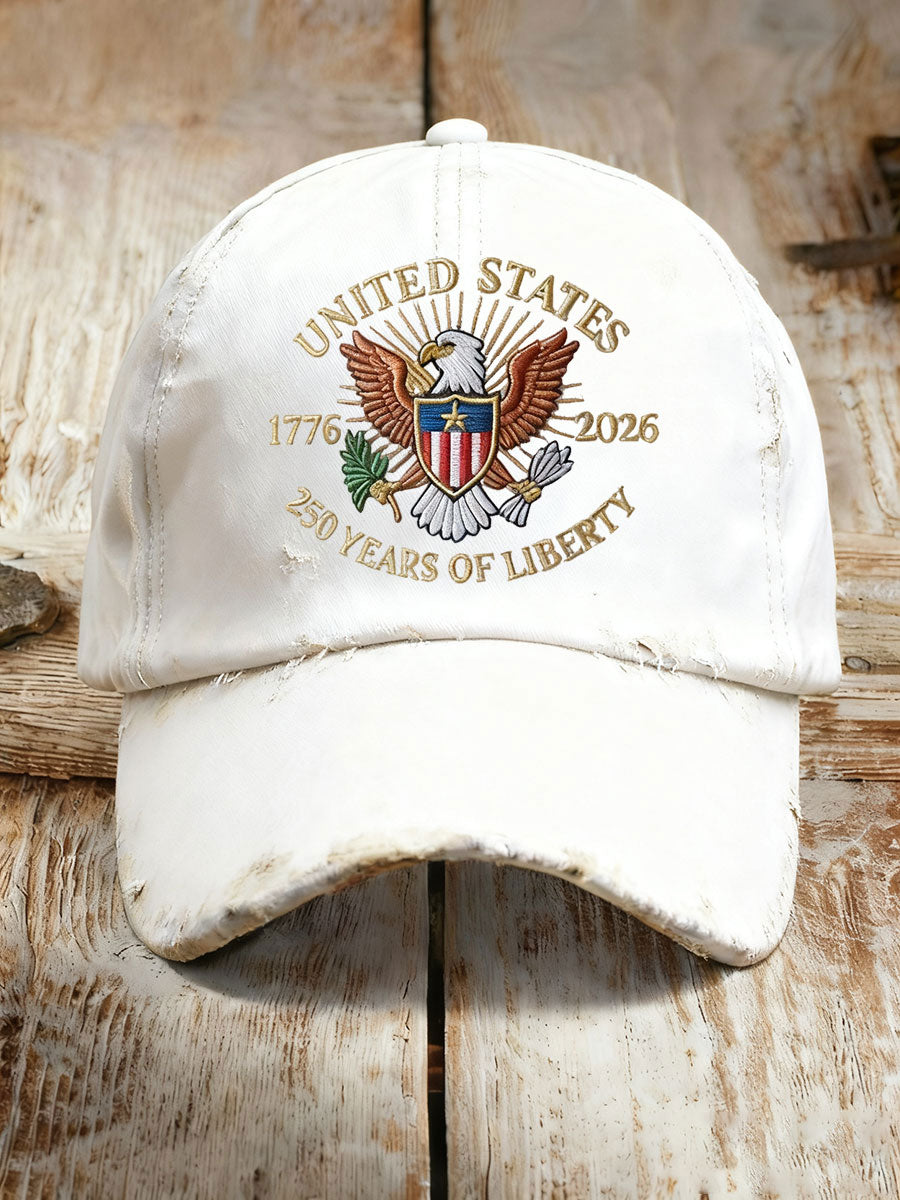 United States 250 Years Printed Casual Unisex Cap