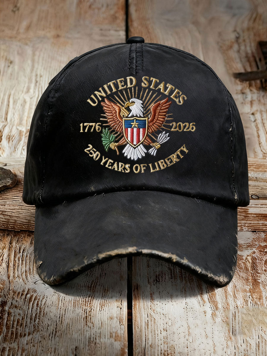 United States 250 Years Printed Casual Unisex Cap