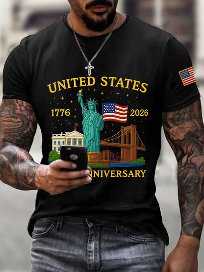 Men's 250th Anniversary Print T-Shirt