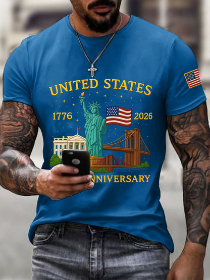 Men's 250th Anniversary Print T-Shirt