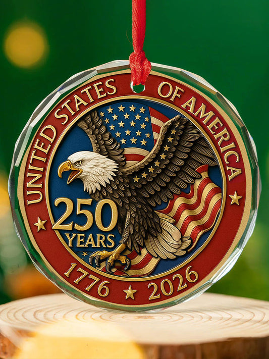 United States 250th Anniversary Acrylic Ornament