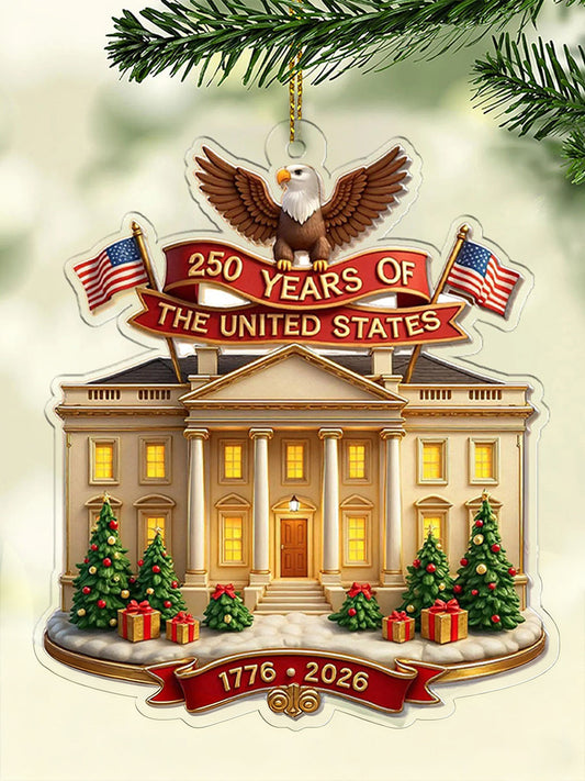 United States 250th Anniversary Acrylic Ornament
