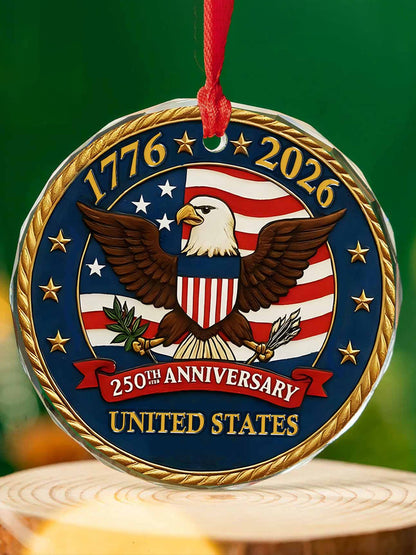 United States 250th Anniversary Acrylic Ornament