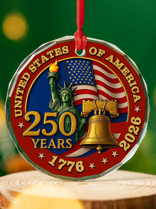 United States 250th Anniversary Acrylic Ornament