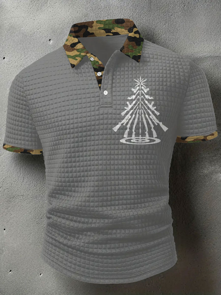 Men's Funny Pew Lover Veteran Printed Casual Tops