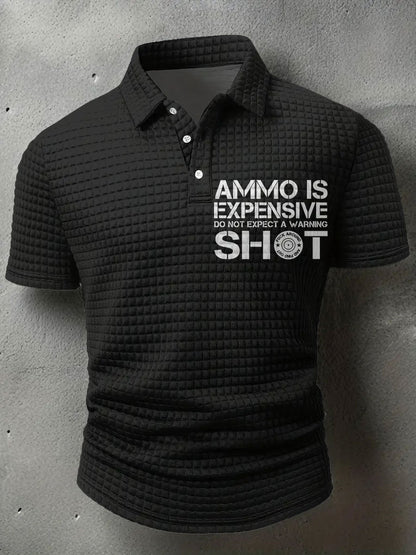 Men's Funny Pew Lover Veteran Printed Casual Tops