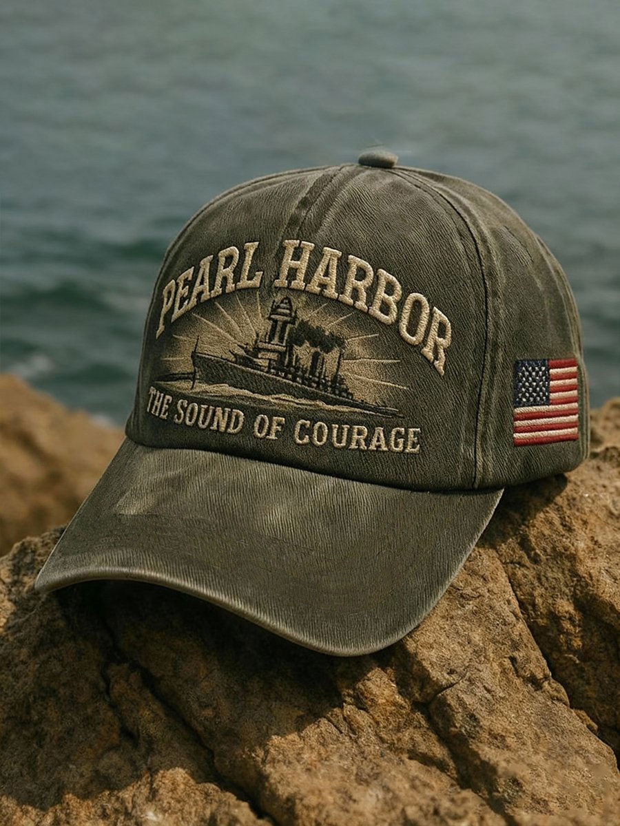 Unisex Pearl Harbor The Sound Of Courance Print Hat