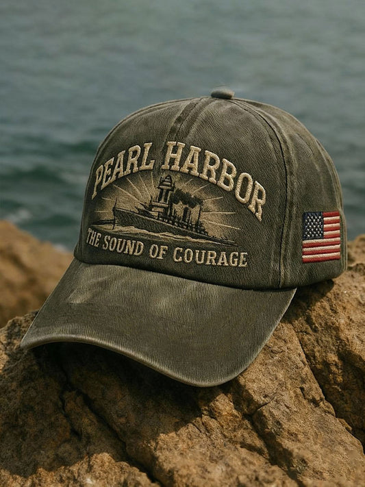 Unisex Pearl Harbor The Sound Of Courance Print Hat