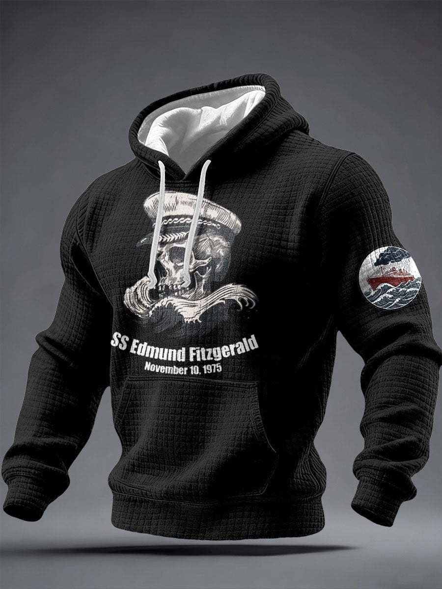 Men's Edmund Fitzgerald Legend Printed Hoodie