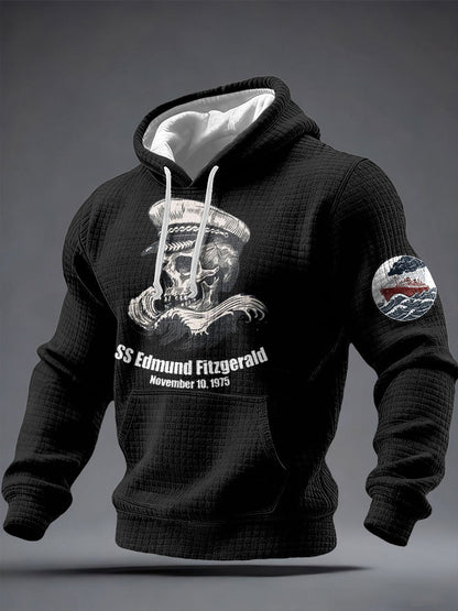 Men's Edmund Fitzgerald Legend Printed Hoodie