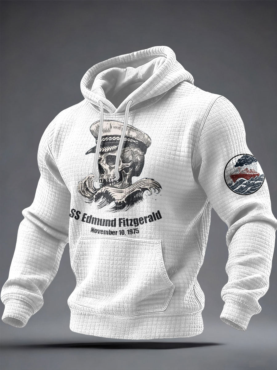 Men's Edmund Fitzgerald Legend Printed Hoodie