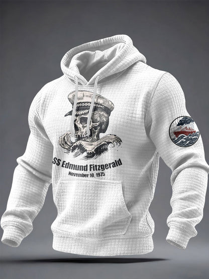 Men's Edmund Fitzgerald Legend Printed Hoodie