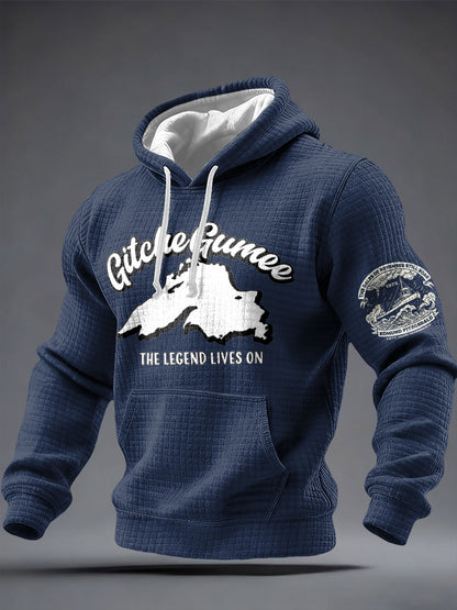 Men's Edmund Fitzgerald Legend Printed Hoodie