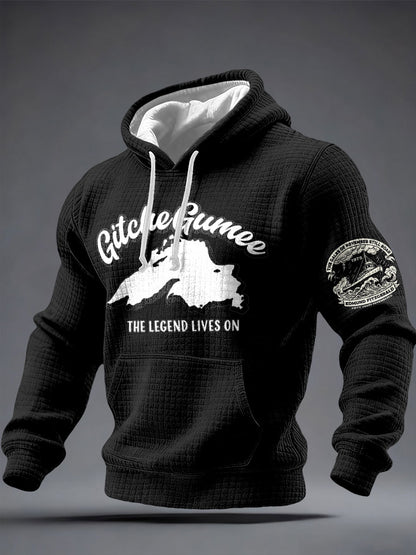 Men's Edmund Fitzgerald Legend Printed Hoodie