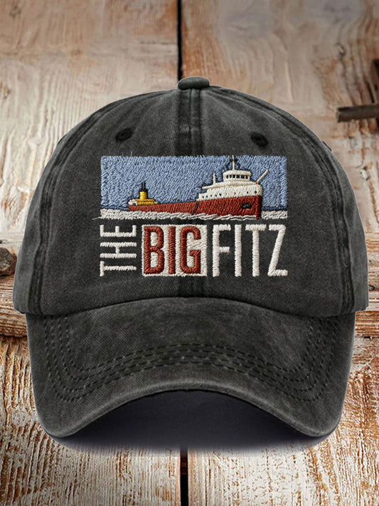 Unisex Edmund Fitzgerald Printed Hat
