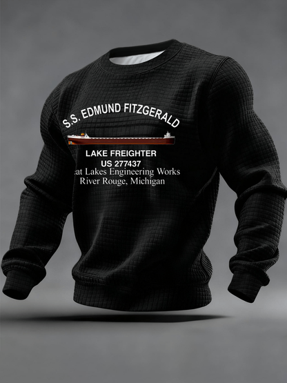 Men's The Legend Lives River Essential Crew Neck Sweatshirt