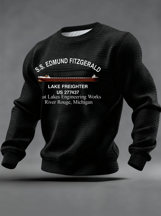 Men's The Legend Lives River Essential Crew Neck Sweatshirt