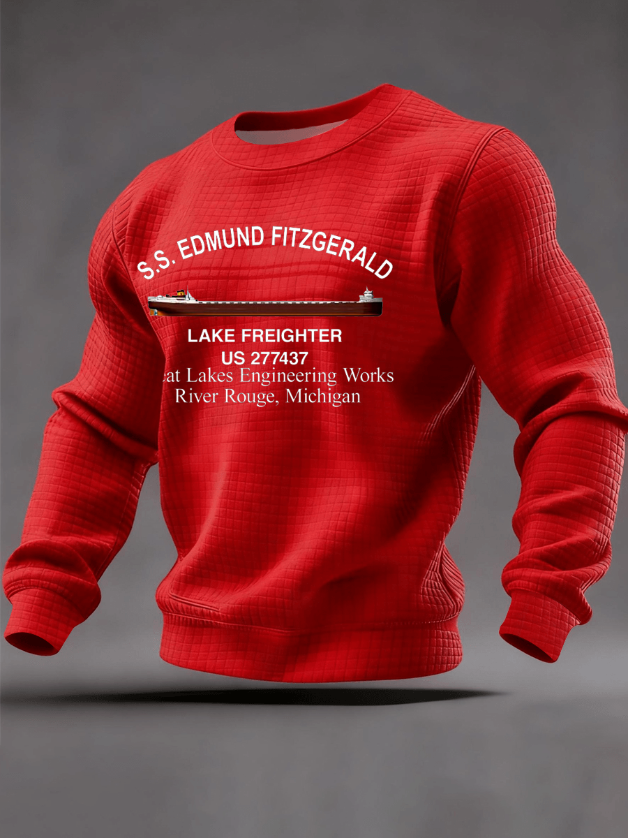 Men's The Legend Lives River Essential Crew Neck Sweatshirt