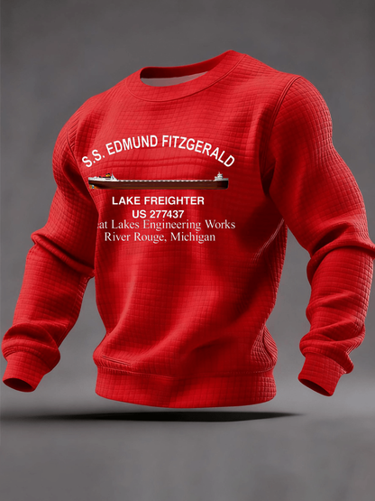 Men's The Legend Lives River Essential Crew Neck Sweatshirt