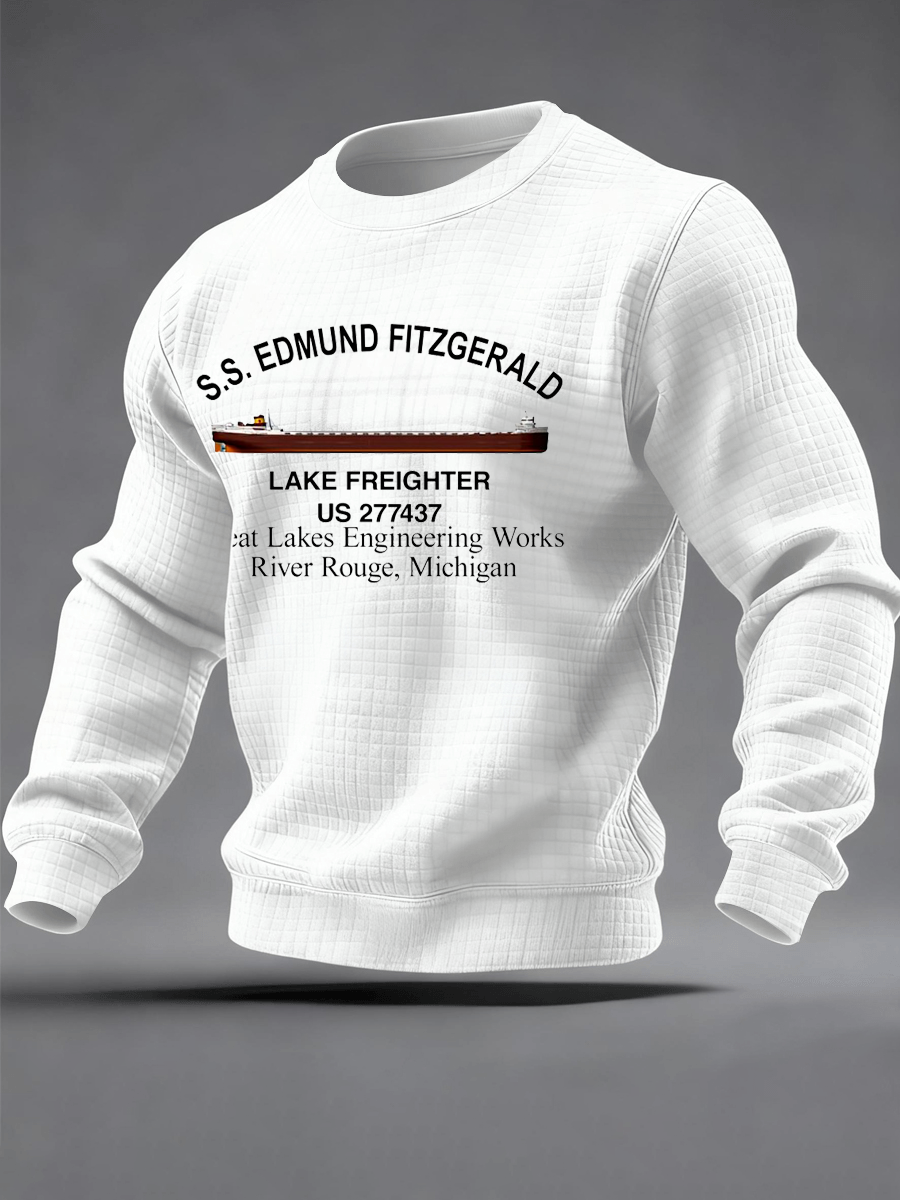 Men's The Legend Lives River Essential Crew Neck Sweatshirt