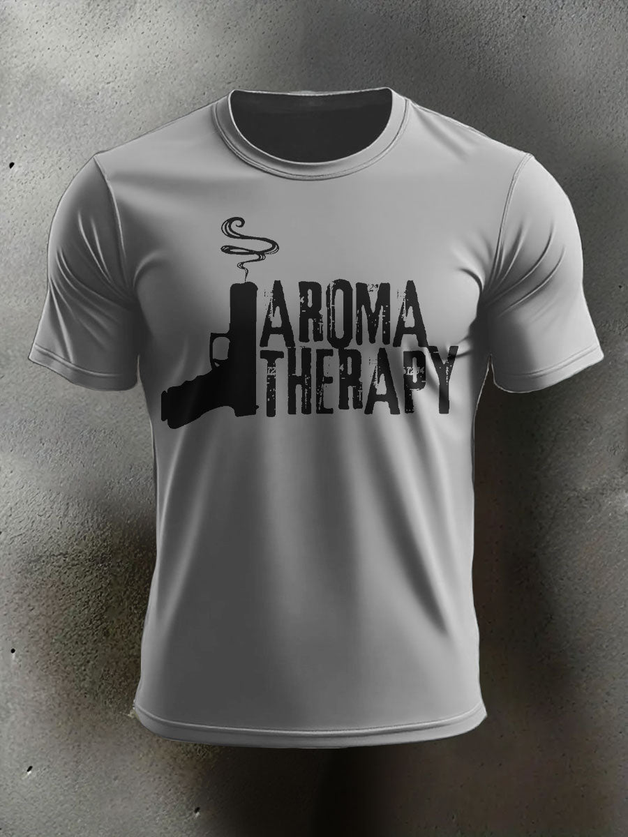 Men's Funny Pew Veteran Printed T-shirt