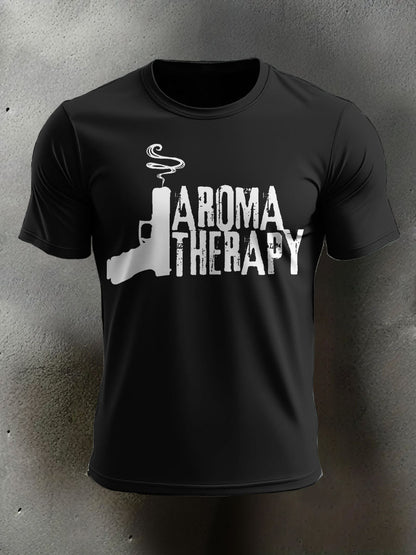 Men's Funny Pew Veteran Printed T-shirt