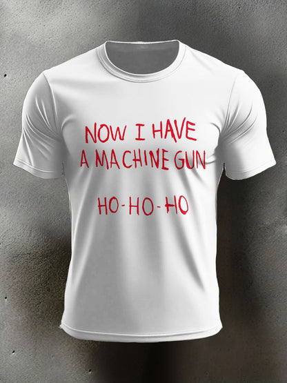 Men's Funny Pew Veteran Printed T-shirt