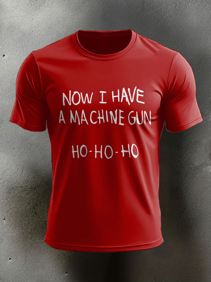 Men's Funny Pew Veteran Printed T-shirt