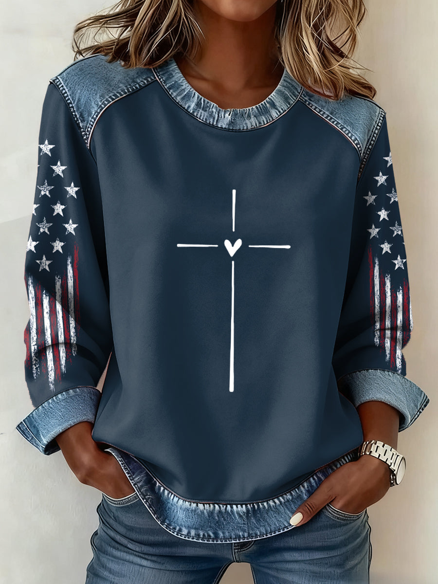 Women's American Faith Sweatshirt
