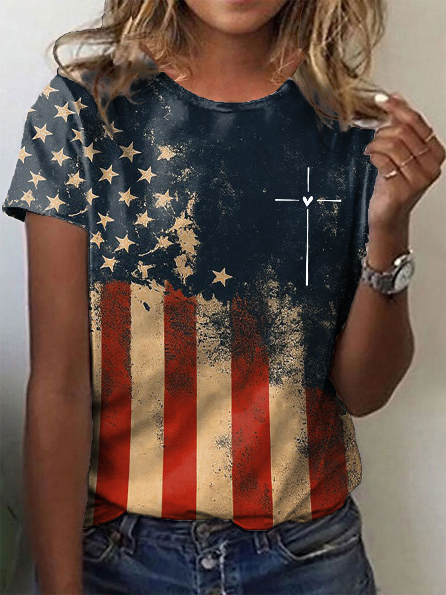 Women's American Faith T-shirt
