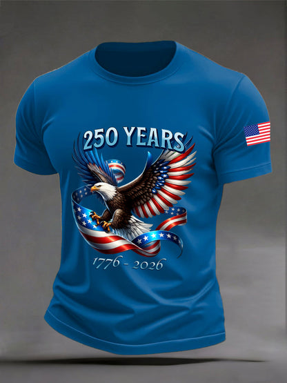 Men's American 250th Anniversary Print T-Shirt
