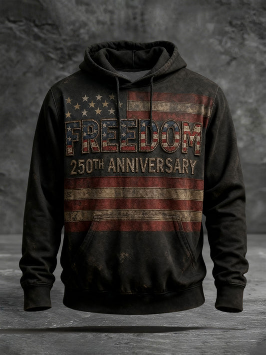 Men's America 250 Printed Casual Sweatshirt