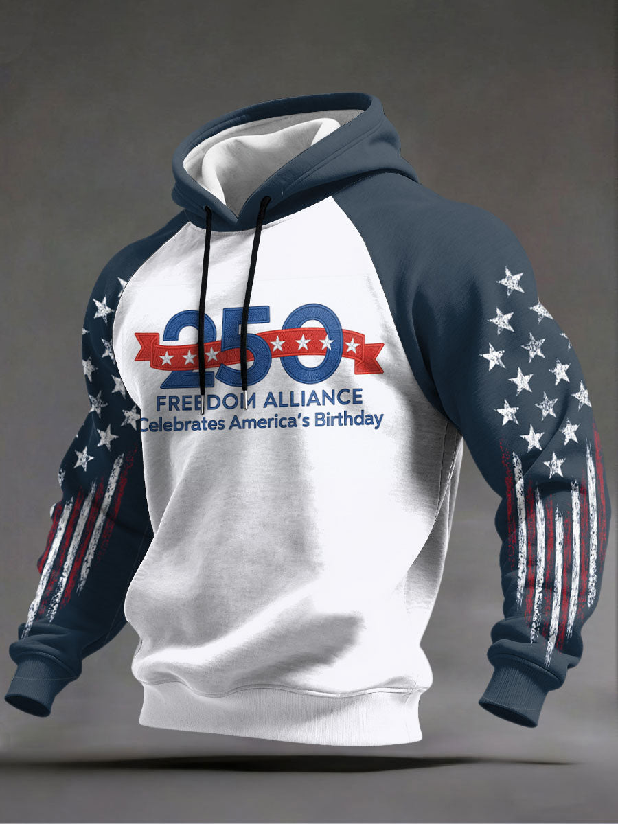 Men's 250th Anniversary USA Hoodie