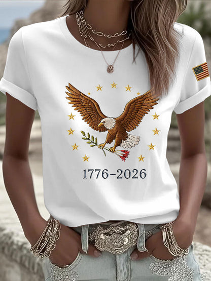 Women's Printed Casual T-Shirt