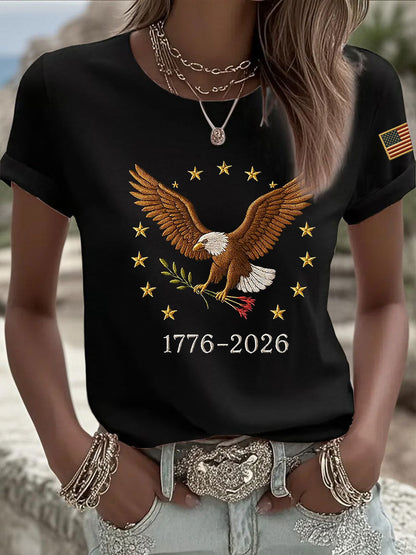 Women's Printed Casual T-Shirt