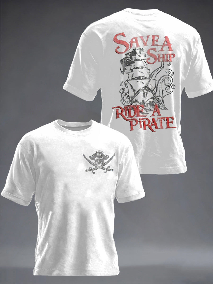 Men's Gasparilla Pirate Fest short sleeves t-shirt