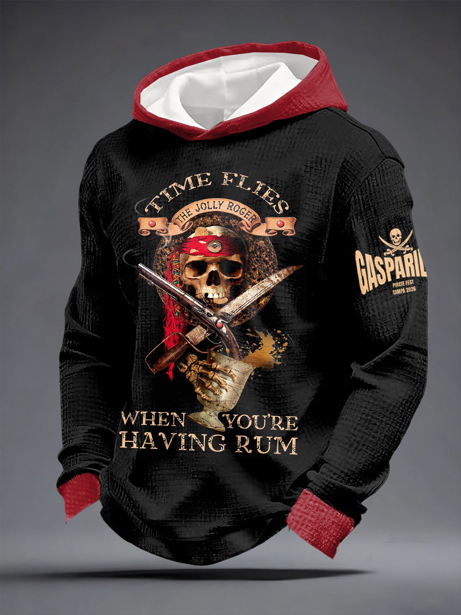 Men's Gasparilla Pirate Fest Waffle Hoodie