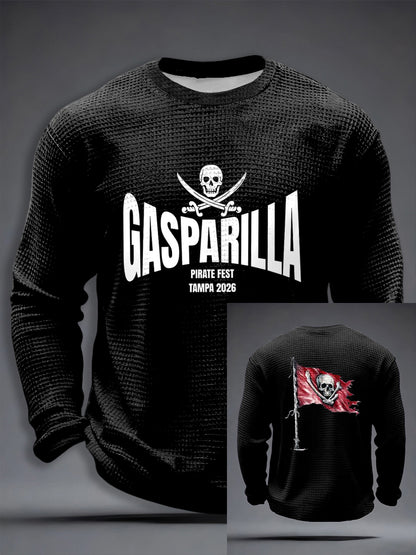 Men's Gasparilla Pirate Fest Waffle Long Sleeve T-Shirt